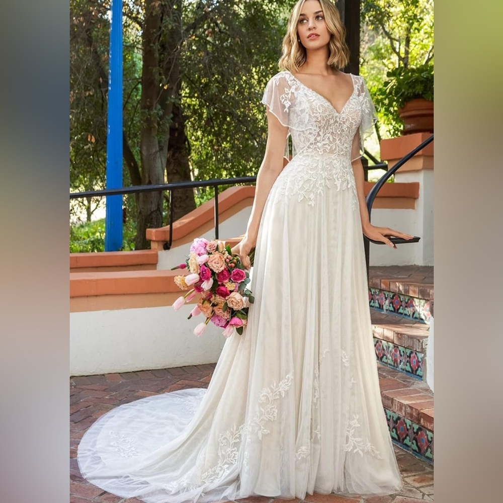 Ternlm Wedding Dress Boho Bridal Gowns Women’s Elegant